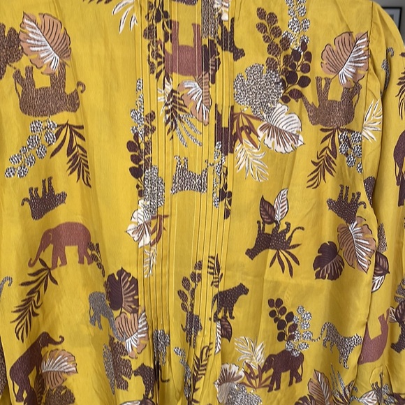 Johnny was mustard blouse - Picture 4 of 6